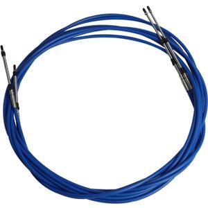 8FT 15FT 16FT 24FT 30FT Marine Throttle Shift Control Cable 3300/33C Blue Compatible with Marine Outboard Engine Control Box (18ft/5.4 Meter, 2Pcs)