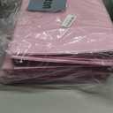 1-inch 2-inch 3-Ring Binder with Pockets, Basic Binders 1''2'' Color Binders, Holds Letter Size 8.5'' x 11'',200/450 Sheet Capacity, Bundle 6 Pack for Back to School (1'' Pink - 6 Packs)