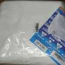 TARPAL White Tarps 24x36 feet 7.5mil Multipurpose Waterproof Poly Tarp, 24x36 Feet-Finished Size
