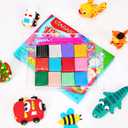 CiaraQ Small Modeling Clay Set, 12 Colors Safe & Non-Toxic Oven Bake Polymer Clay Starter Kit for Kids/Beginners