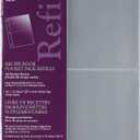 CR Gibson QP-12 Small Recipe Book Pocket Page Refill 20 sheets