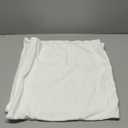 Throw Pillow Covers White Decorative Velvet Set of 2 18x18 Inch Pillow Covers, Soft Pillow Covers for Couch Sofa Bed Living Room, Farmhouse Neutral Home Boho Decor, Square Accent Cushion Cases