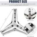 DC97-14369G Washer Drum Flange Shaft Assembly Compatible with Samsung WW22k6800AW WF8814ASA WF106U4SAGD WF1704YPV WF1804YPC, Spider Arm Tripod Replace DC97-14369D AP5652957 3998432 PS5576476