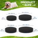 64'' Round Dog Pool Cover, Foldable Pet Swimming Pool Cover with Drawstring Design, Collapsible Dog Pool Cover Waterproof and Dustproof (64'' x 12'')