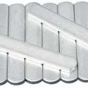 Weighted Vest Steel Plates, Adjustable Rustproof Strength Training Weight Long Steel Plate w/Round Head for Loading Leg Guards Weighted Vest, for Men Women Fitness Exercise (8pcs)