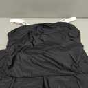 Aleumdr Women Vintage Tummy Control Two Piece Tankini Swimsuits Swimdress Push up Swimwear Bathing Suits (XX-Large, Black White)