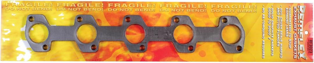Remflex 3023 Exhaust Gasket for Ford V10 Engine, (Set of 2)