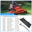 ACS6000B Mower Chute Blocker Discharge Shield for Bad Boy Mowers ZT Elite Maverick Rebel Rogue Renegade CZT Outlaw Extreme XP 54" 60" 61" 72" deck Advanced Chute System Replace 088-6000-00 088600000