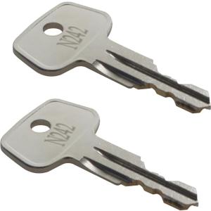 N242 Car Rack Replacement Key (2 Pcs) Fits for Thule Compatible Roof Racks, Cargo Box, Carriers, Crossbars