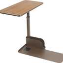 Drive Medical 13085RN Right Side Seat Lift Chair Overbed Table, Walnut