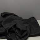 2 Pack Satin Table Cover Rectangle Silkly Soft Table Cloth, Satin Dining Table Cloths for Wedding Banquet Table Decoration, Dining Room, Indoor and Outdoor Use, 60 x 84 Inches, Black