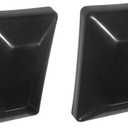 JSP Manufacturing Black 4x6 Fence Post Caps (3-5/8"x 5-5/8") Fits Treated Posts 4 x 6 Nominal Fence Post Caps Made in USA Multi-Pack Wholesale Bulk Pricing Black