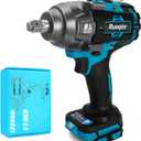 Cordless Impact Wrench 1/2" Compatible with Makita 18V Battery, Impact Wrench 1000FT-LBS(1360N.m) High Torque Brushless Electric Impact, with 4 Modes Power Impact Driver for Car, Truck (No Battery)