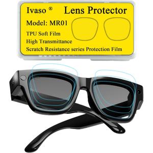 Lens Protector for Meta Ray-ban Display AI Glasses (3 Pair)
