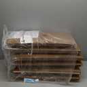 Brown Wall-Mounted Upholstered Headboard Panels, Faux Leather, 24x12 Inches, Pack of 12 DIY Soundproof Wall Padding for Full, Queen, or King Beds, Modern Wall Dcor, Easy to Clean