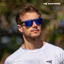 KastKing Beartrap Polarized Sports Fishing Sunglasses, With PuriVex Protective Lens Coating, Wayfarer Design, Men Women