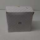 BTaT- Porcelain Dinner Plates with Gold Trim,10.5 inch, Set of 6, White Dinner Plates Bulk, White Plate Set, Christmas Gifts