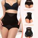 Ganado Tummy Control Shapewear Panties for Women Shaping Underwear (Black, XXL)