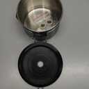 Coffee Gator Coffee Canister, 11oz Airtight Stainless Steel Kitchen Food Storage Container with Date-Tracker, CO2-Release Valve and Scoop for Beans, Grounds, Sugar, Cookies Jars, Tea, Cereal - Red