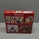 Heavy Duty Snow Tube with Premium Canvas Cover for Kids and Adults 44 Snow Tubes with Tow Rope & Handles for Sledding, Thickened Anti Damage Bottom Cold-Resistant Winter Outdoor Toy