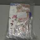 Purple Q Crafts Thank You Bags With Soft Loop Handle for Business Retail, Boutique Bulk 50 Pack 15" W x 12" H Floral Plastic Shopping Bags/Gift Bags Perfect For Mothers Day