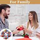 Thanksgiving Cards with Envelopes,48PCS Turkey Cards Happy Thanksgivings Greeting Note Card with Envelopes and Stickers,6 Designs Thanksgiving Card Bulk,Thankful Card for Adult