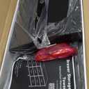 DUMOS TV Stands for Living Room Furniture with 9 Fabric Drawers, Long Entertainment Center Up to 75 Inch TV, Media Console Table with Storage for Bedroom, Adjustable Feet, Black (62.7"*13.6"*26.5")