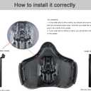 Oversized Bike Seat with Backrest Extra Comfort Wide Bicycle Saddle Replacement with Soft Memory Foam Waterproof PU Cushion Universal for Tricycle Mountain Commuter Electric Bike