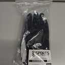 Sports Unlimited Clutch Adult Receiver Football Gloves (X-Large, Black)