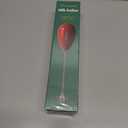 Rechargeable Milk Frother Handheld, Travel Portable Frother Wand for Coffee, USB C Electric Whisk with Stand & Case, Waterproof Hand Drink Mixer for Lattes, Cappuccino, Matcha, Egg (Black)