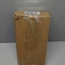 Freestanding Toilet Paper Holder Stand with Storage Box, Tissue Dispenser, Brush Holder, Black Metal, 23.6 x 9.4 x 4.7 Inch, 3-Roll Reserve