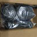 12 Pcs Wedding Table Number Holders Metal Black Small Card Holder, 4.7 Inch