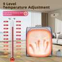 Portable Steam Sauna at Home, 9 Levels Heating, Sauna Tent for Home with Steamer and Folding Chair, Sauna for Relaxation, Detoxification, Spa