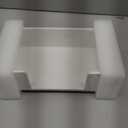 Marble White Napkin Holder for Bathroom, Countertop Paper Towel Dispenser for Kitchen, 10"L x 6"W for Multifold, C Fold, Trifold, Z Fold - Disposable Hand Towel Organizer, Guest Towels Holder