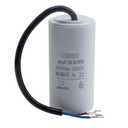 40UF MFD CBB60 Motor Run Capacitor 450VAC Volt Cylindrical 2 Leads for Motor Run, Air Compressor, Air Conditioner, Washing Machine, Water Pump, Fan, Pressure Washer