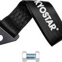 2 x Kyostar Drift Rally car Towing Tow Strap Belt Hook(Black)