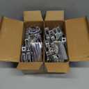 Halloween String Lights, 2 Packs Skull String Lights 15Ft 30LED Halloween Fairy Lights Fall Decor Light Battery/USB Powered Optional 2 Modes Flashing Cute Lights for Home Yard Patio 2025 Indoor Decor