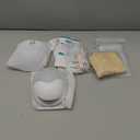 Hands Free Breast Pump Wearable MY-375 - Strong Suction, Low Noise, Wearable Breastfeeding Pump with 4 Mode &12 Levels, Portable Electric Breast Pump 24mm - 19/21/Insert/Flange, 2 Pack (White)