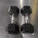 CQ Wellness Rubber Encased Hex Dumbbell in Pairs