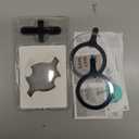 ESR for MagSafe Sticker 360, MagSafe Ring, 2 Pack Magnetic Ring, Universal Magnetic Wireless Charger Conversion Kit for iPhone 17/16/16e/15/14/13/12/11, Samsung Galaxy, Google Pixel 10, Black