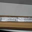 LazBlinds Cordless Cellular Shades, No Tools No Drill Blackout Honeycomb Shades Pleated Blinds for Windows, 36'' W x 48'' H, Silver White