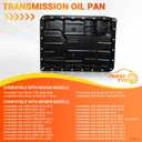 Transmission Oil Pan Compatible with 2009-2020 Nissan 370Z 2017-2022 Armada 2008-2013 Infiniti G37 FX37 M37 FX35 FX50 2011-13 QX56 M56 2014-2019 Q50 Q60 Q70 Replaces # 31390-1XJ0C