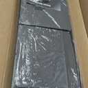 OLIXIS Dresser for Bedroom, 8 Storage Fabric Drawers, Metal Frame and Wooden Top, Tall Storage Drawer Dresser for Closet with Easy Pull Handles for Living Room, Entryway, Small Space Grey