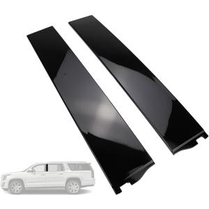926-243 926-244 Rear Driver and Passenger Side B-Pillar Trim Forward Door Molding Compatible with Chevy Suburban Tahoe GMC Yukon Cadillac Escalade 2015-2018