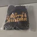 Christmas Sweatshirt Women Christmas Light Sweatshirts Merry And Bright Xmas Long Sleeve Shirts Crewneck Pullover Tops (Black, S)