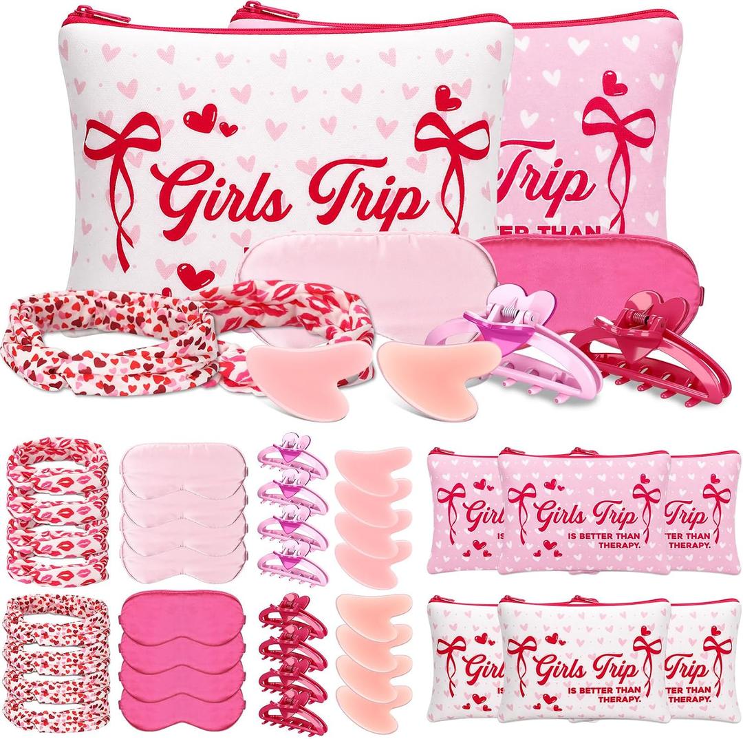 Shinylin 30 Pcs Girl Trip Gifts for Women Girls Weekend Gifts Set