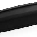 khtumeware 10 Pack 6 inch(152 mm) Drawer Pulls Matte Black Cabinet Cup Pulls Cabinet Hardware Vintage Kitchen Cabinet Handles Bin Cup Pulls for Kitchen cabinets.