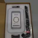 Tripod for iPhone with Light, Portable 15W Ring Light with Stand and Phone Holder for Video Recording, 6000mAh Magnetic Phone Tripod with Light 2500K-9000K for Food Hunt,Mukbang Video,Vlogging,CRI95