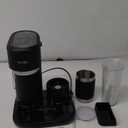 Mr. Coffee 4-in-1 Single-Serve Latte, Iced, and Hot Coffee Maker with Milk Frother and Tumbler Black