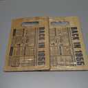 2 x 70th Birthday Gifts for Women Men,70 Year Old Birthday Gifts Woman Man,70 Years Gifts for Dad Mom Grandparents Wedding Anniversary,Back In 1956 70s Birthday Decorations Engraved Bamboo Cutting Board